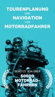 Motorrad Navi & Touren-Motobit Plakat