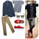 how to outfit men آئیکن