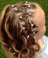 cute little hairstyles پوسٹر