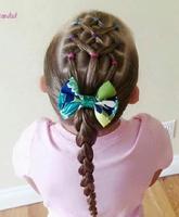 cute little hairstyles تصوير الشاشة 1