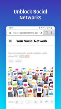 免费取消阻止站点VPN代理浏览器 截图 1