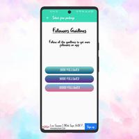 Get Followers Likes and Views اسکرین شاٹ 1
