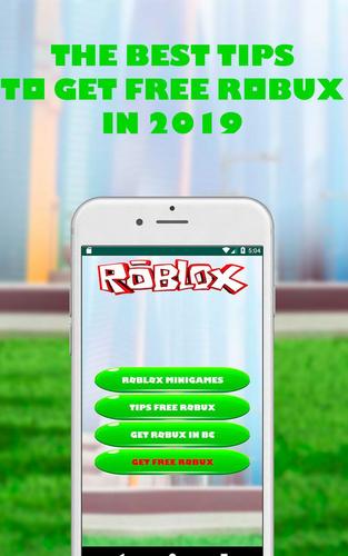 Robux Como Conseguir Robux Gratis 2019 Tips For Android Apk Download - consigue robux descargar robux gratis 2019 apkpure