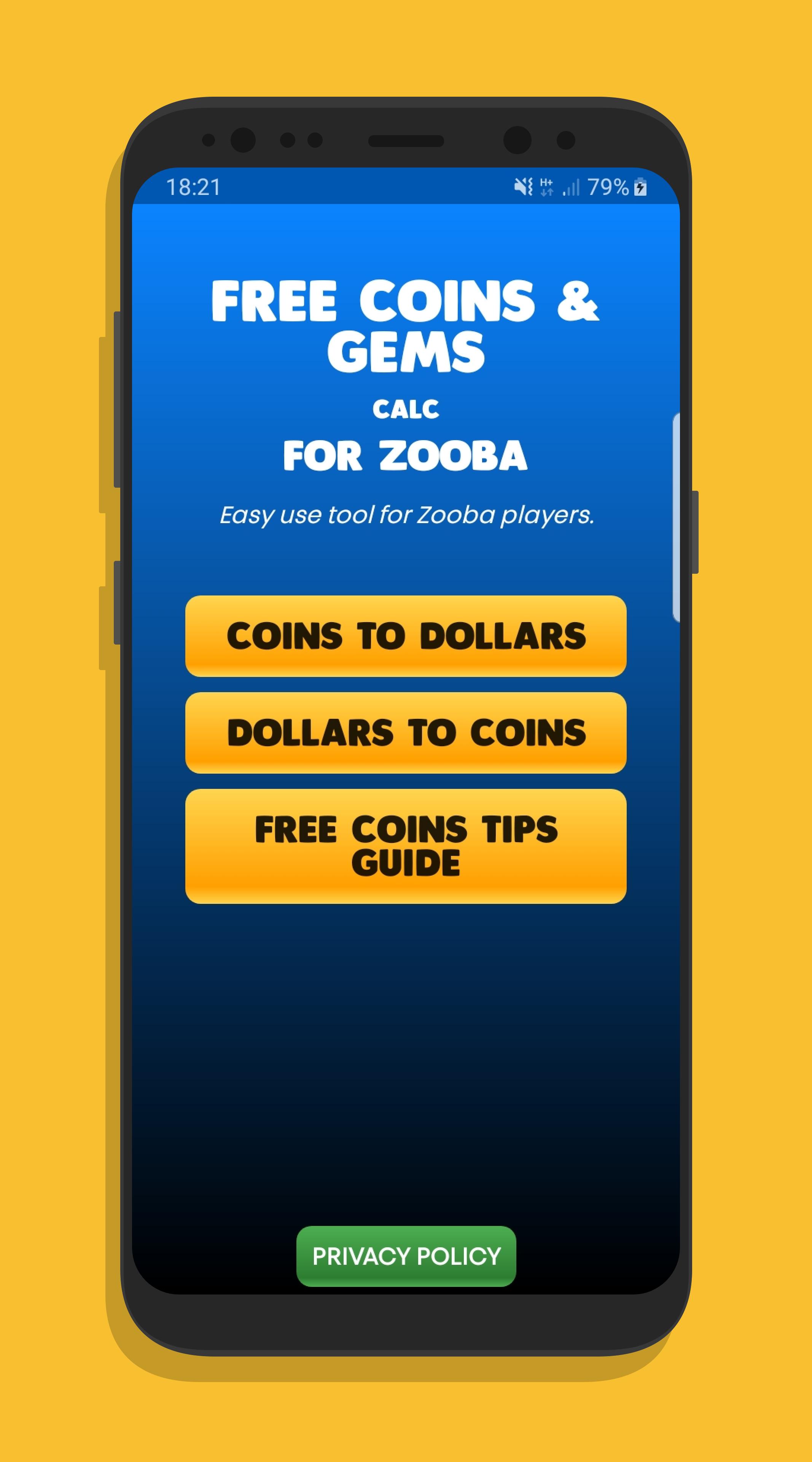Free Coins and Gems Calc - for Zooba Zoo Battle APK for Android Download