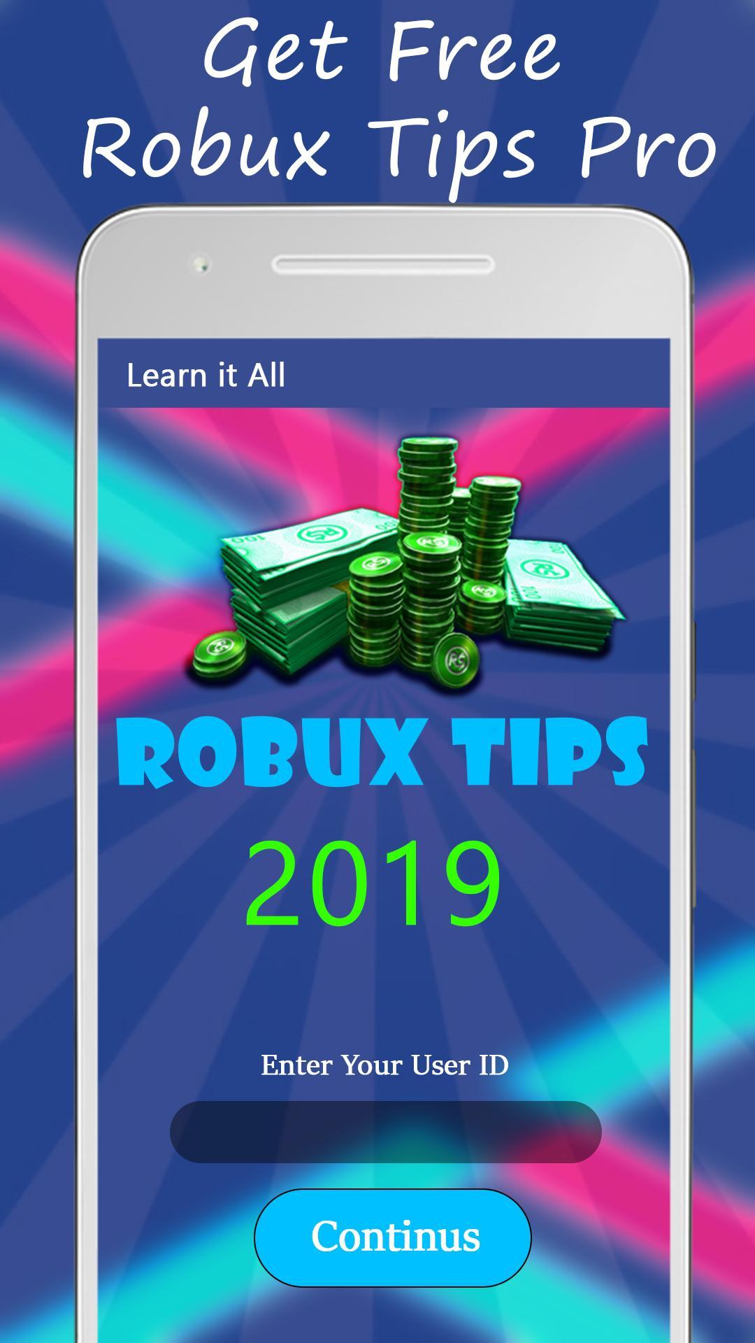Get New Free Tips Robux For Roblox Guide 2k19 For Android Apk Download - free robux pro tips 2k19 apk download latest android version 1 0