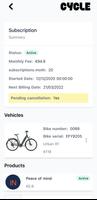 CYCLE Subscription capture d'écran 3