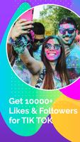 10K Likes - Free Boost Likes & Follower for TikTok plakat