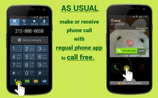 Link Call:HassleFree free-call capture d'écran 1