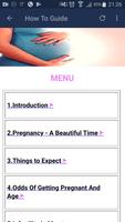 How To Get Pregnant Fast تصوير الشاشة 1