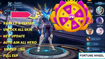 برنامه‌نما skin for legend all hero عکس از صفحه