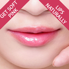 Get Soft Pink Lips Naturally-icoon