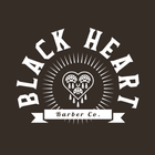 Black Heart Barber Co. Zeichen