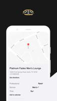 Platinum Fades Men's Lounge Affiche