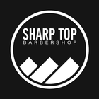 Sharp Top Barbershop Zeichen
