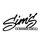 Sim's Barber Lab Zeichen