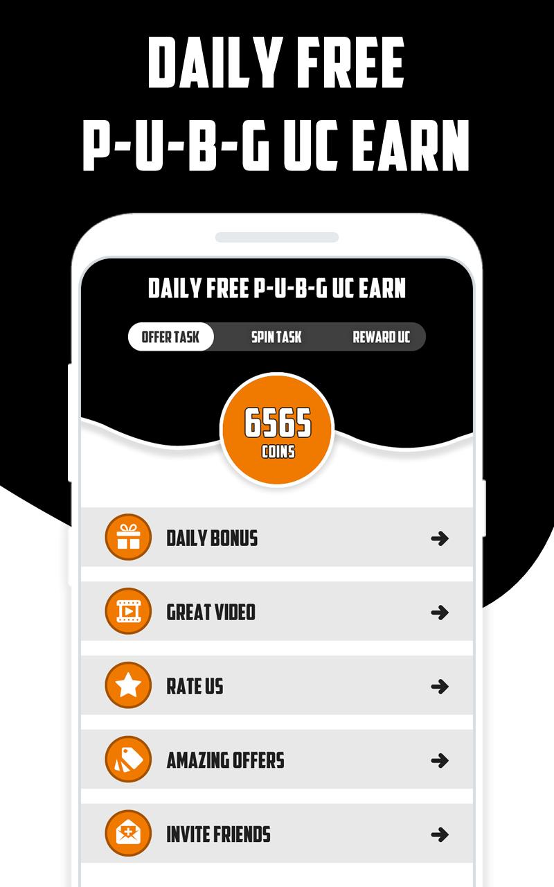 Daily Free P-U-B-G UC Earn for Android - APK Download - 