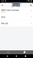 Sikkens Color Sensor capture d'écran 2