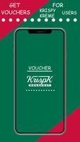 Vouchers for KrispyKreme users poster