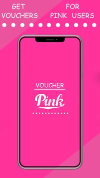 Vouchers for Pink users poster