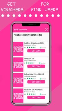 Vouchers for Pink users screenshot 1