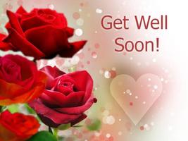 Get Well Soon Flowers 2020 plakat