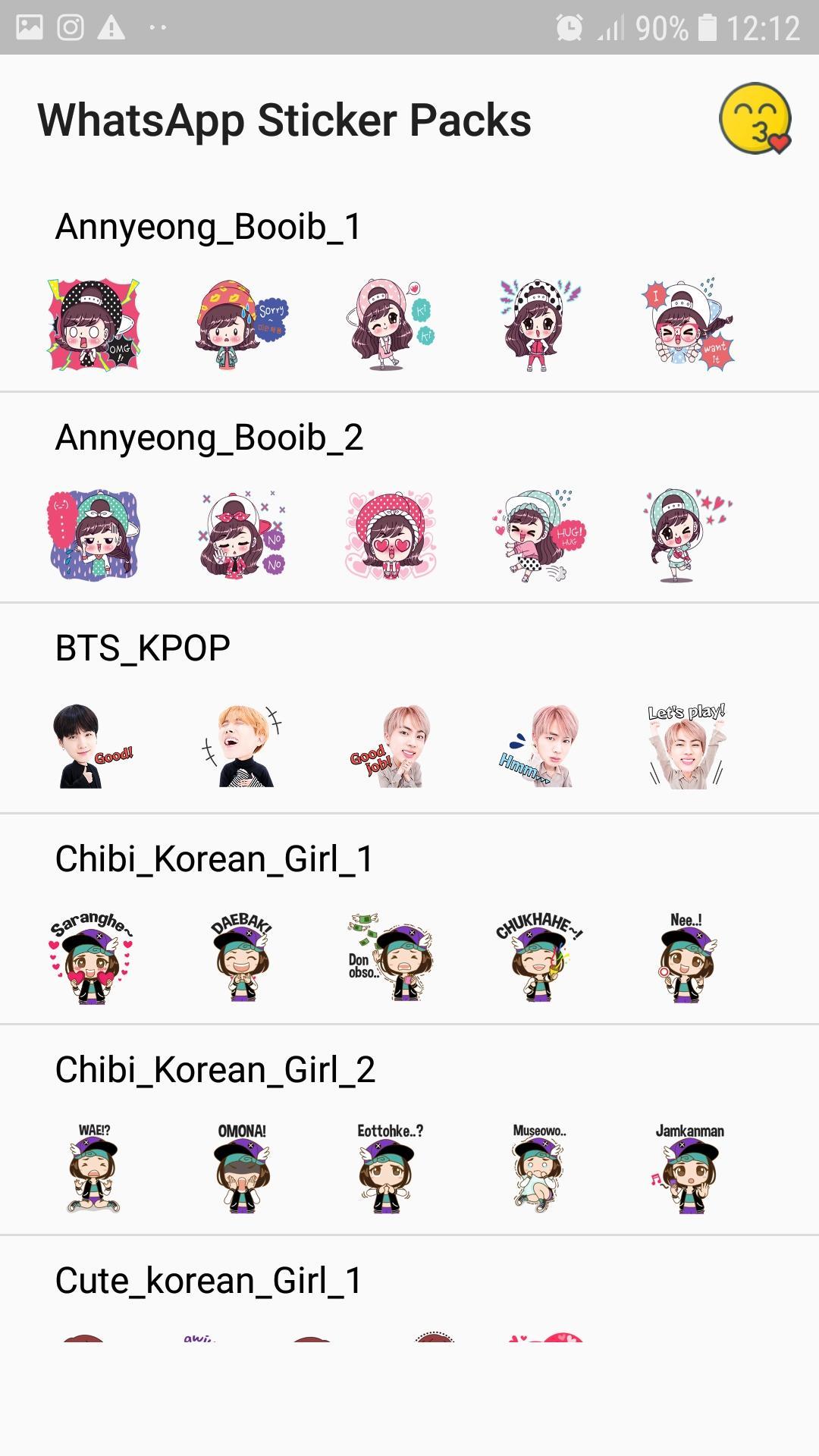 Téléchargement gratuit Images Kpop Stickers For Whatsapp For Android Apk Download actualisé par