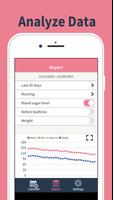 Glucose Blood Sugar Tracker+ screenshot 1