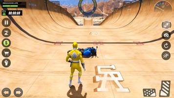 Mega Ramp Stunt - Bike Games ภาพหน้าจอ 2
