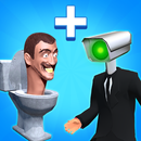 Merge Toilet Man Color Friends APK