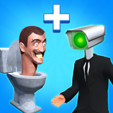 Merge Toilet Man Color Friends