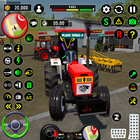 Tractor Game: Farming Games 3d icône