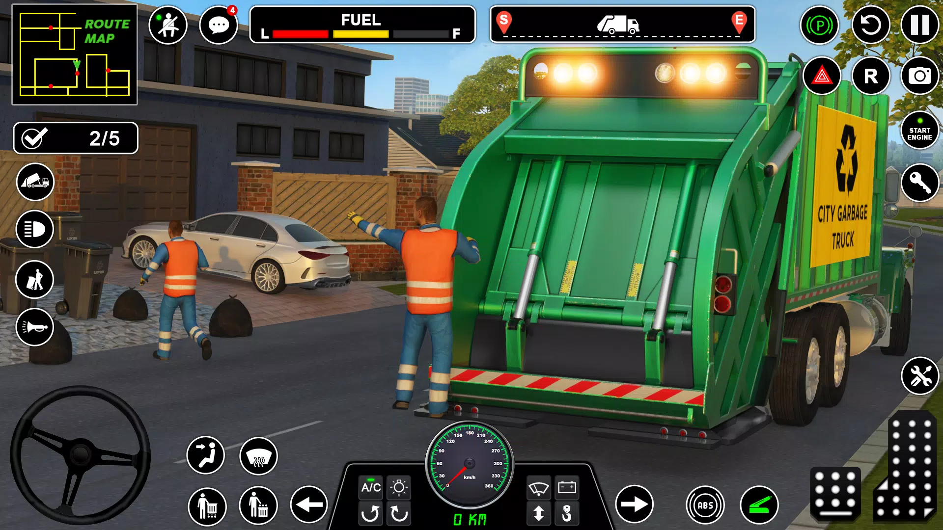 jogos de caminhão de lixo 3d versão móvel andróide iOS apk baixar