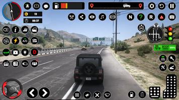 offroad jeep rijden spel-poster