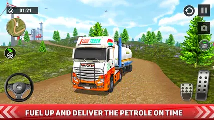 Oil Truck Games: Driving Games XAPK Herunterladen