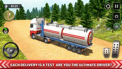 Oil Truck Games: Driving Games XAPK Herunterladen