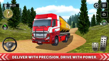 Oil Truck Games: Driving Games XAPK Herunterladen