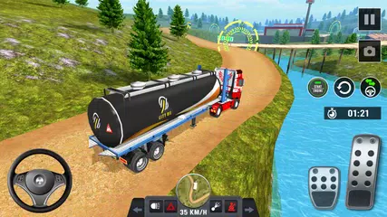 Oil Truck Games: Driving Games XAPK Herunterladen