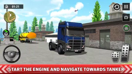 Oil Truck Games: Driving Games XAPK Herunterladen