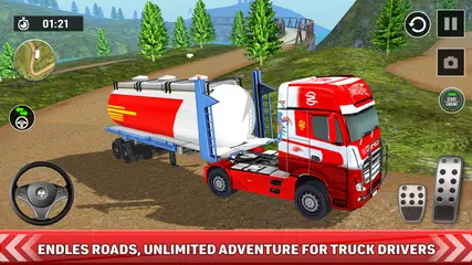 Oil Truck Games: Driving Games XAPK Herunterladen