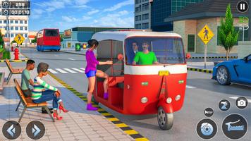 Tuk Tuk Auto Rickshaw Game ảnh chụp màn hình 1