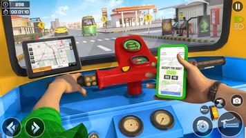 Tuk Tuk Auto Rickshaw Game syot layar 3