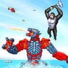 Angry flying gorilla games icône