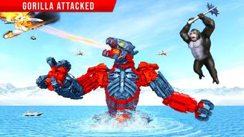 Angry flying gorilla games poster