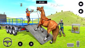 Farm Animals Truck Games 3d Affiche