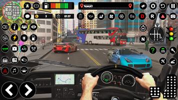 Bus Driving Simulator Bus Game capture d'écran 1