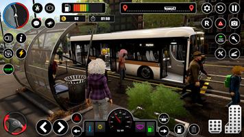 Bus Driving Simulator Bus Game capture d'écran 2