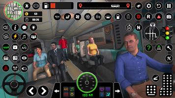 バスドライビングシミュレータ-オフラインゲーム：バスゲーム スクリーンショット 3