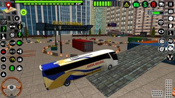 Bus Games 3D 2023: Bus Parking capture d'écran 3