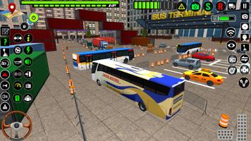 Bus Games 3D 2023: Bus Parking capture d'écran 1