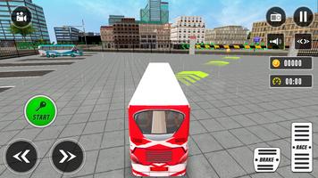 City Bus Simulator City Game Affiche
